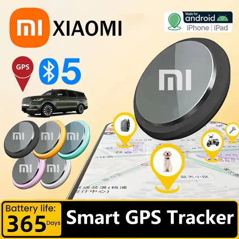 XIAOMI GPS Tracker Smart Car Anti-Lost Reminder Device Elderly Children Pet Bag Wallet Bluetooth Locator For Apple Android