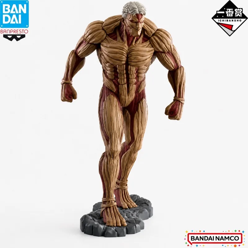 

In Stock Bandai Original Ichiban Kuji Attack On Titan Armored Titan Action Figure Model Doll Brand New Boxed Anime Characters