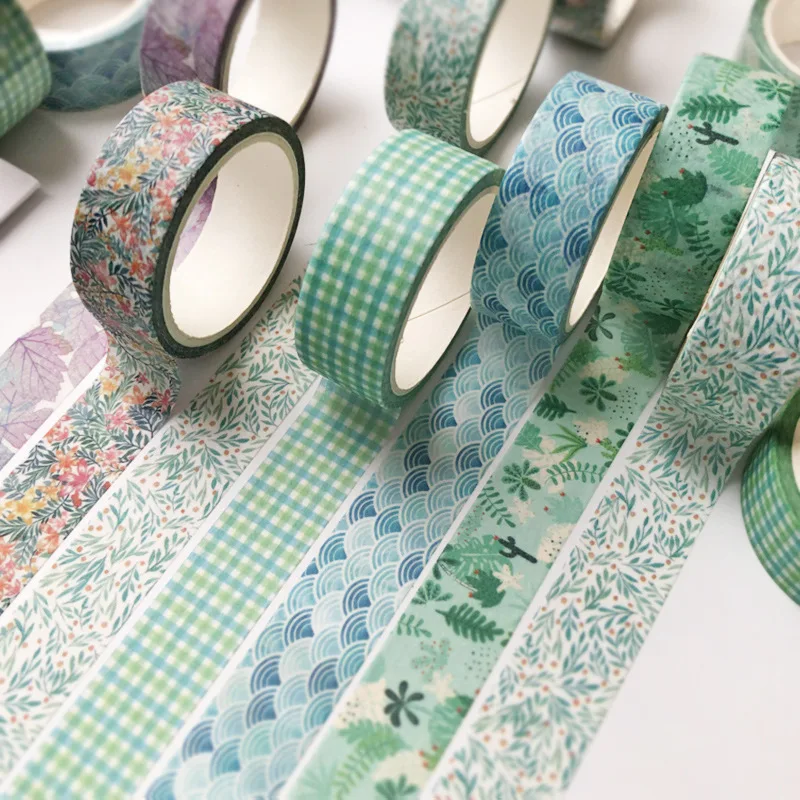 Card Lover 15mm*5m/Roll [Creative Cartoon] Lovely Journal Masking Tape Washi Paper Washi Tape Scrapbooking Material Kit