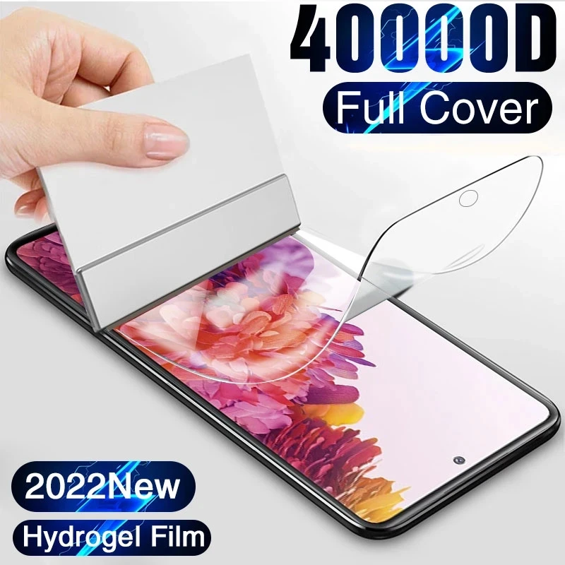 Hydrogel Film For Motorola Moto G22 G32 G42 G52 G82 Screen Protector for Moto G62 5G G72 G82 5G G30 G20 G10 Film Not Glass