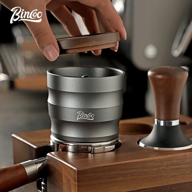 BINCOO 51/58MM Universal Powder Collector Powder Collector Cup Espresso Accessories Aroma Cup pulverizer