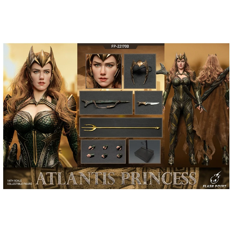 Flashpoint FP-22170B 1/6Soldier model Apocalypse serie Princess Atlantis 12'' Female Action Figure Doll Full Set Collectible Toy