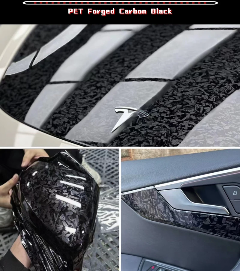 Glänzend Schwarze Kratzfeste Auto-Vinylfolie Wasserdichte Selbstklebende Folie Motorrad-Karosserie-Aufkleber – Detail 15
