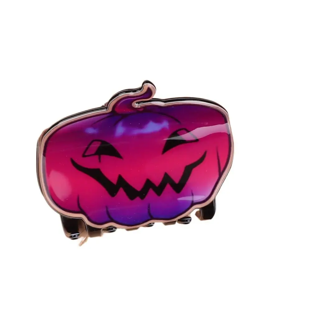 

Unique PVC Ghost Hair Claw Pumpkin Colourful Halloween Claw Clip Grab Clip Hair Accessories Shark Clip Women