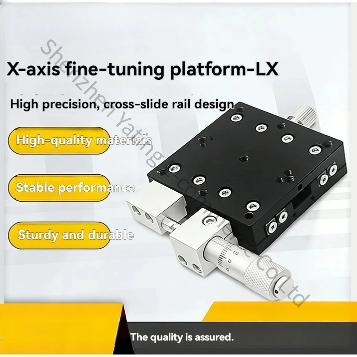 X-axis Displacement Platform Optical LX40/60/80/90/125 Manual Precision Fine-tuning One-dimensional Moving Translation Slide