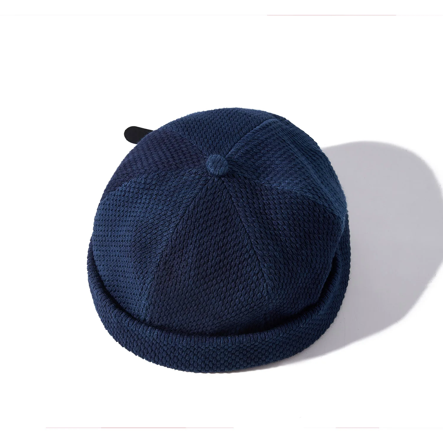 Plant Indigo Vintage Men Women Hats Casual High Street Unisex Caps Natural Blue Dyeing Solid Sailor Cap Beanies Hats Skullcap