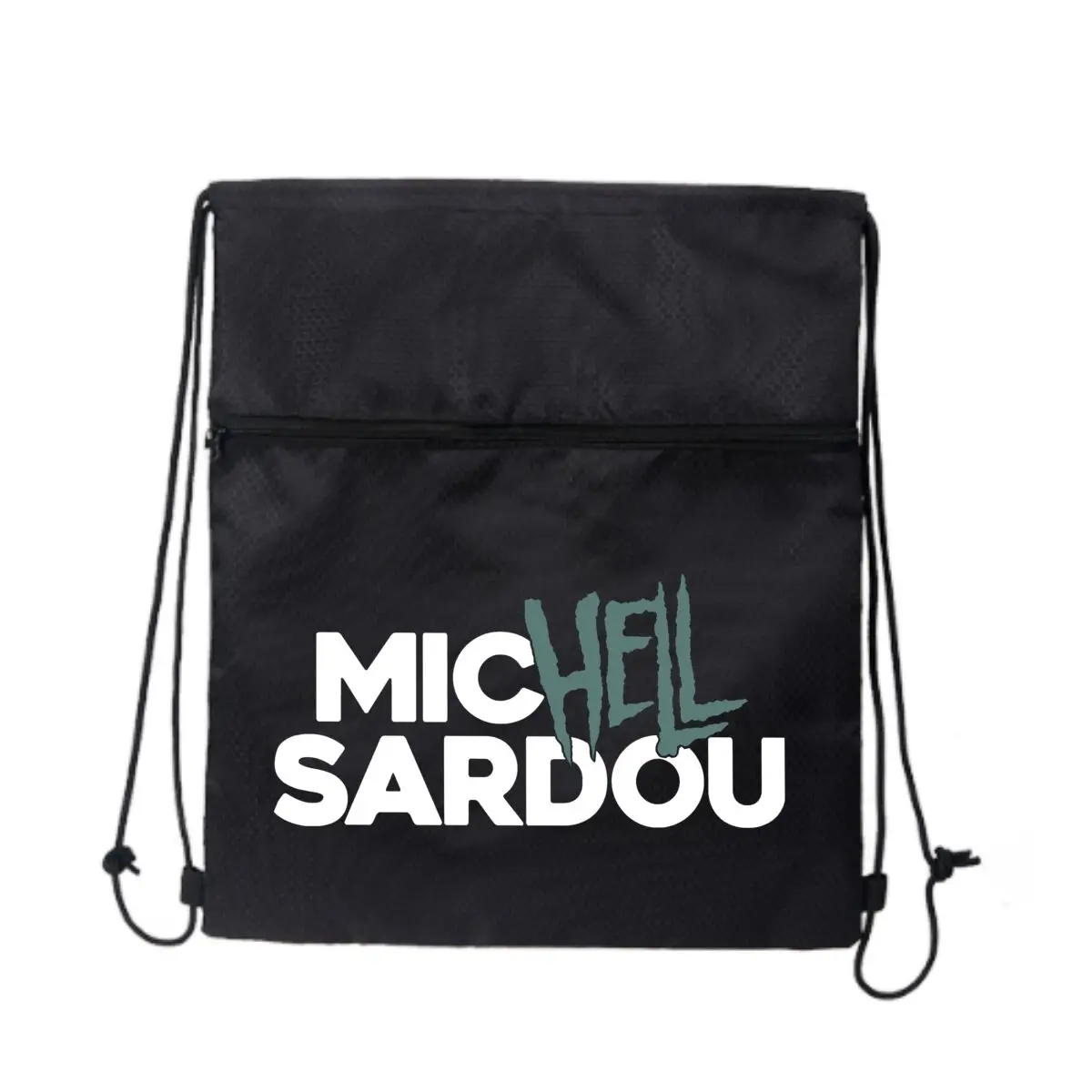 

Складной рюкзак на шнурке с графическим текстом Hell Text Легкий простой и модный спортивный рюкзак унисекс