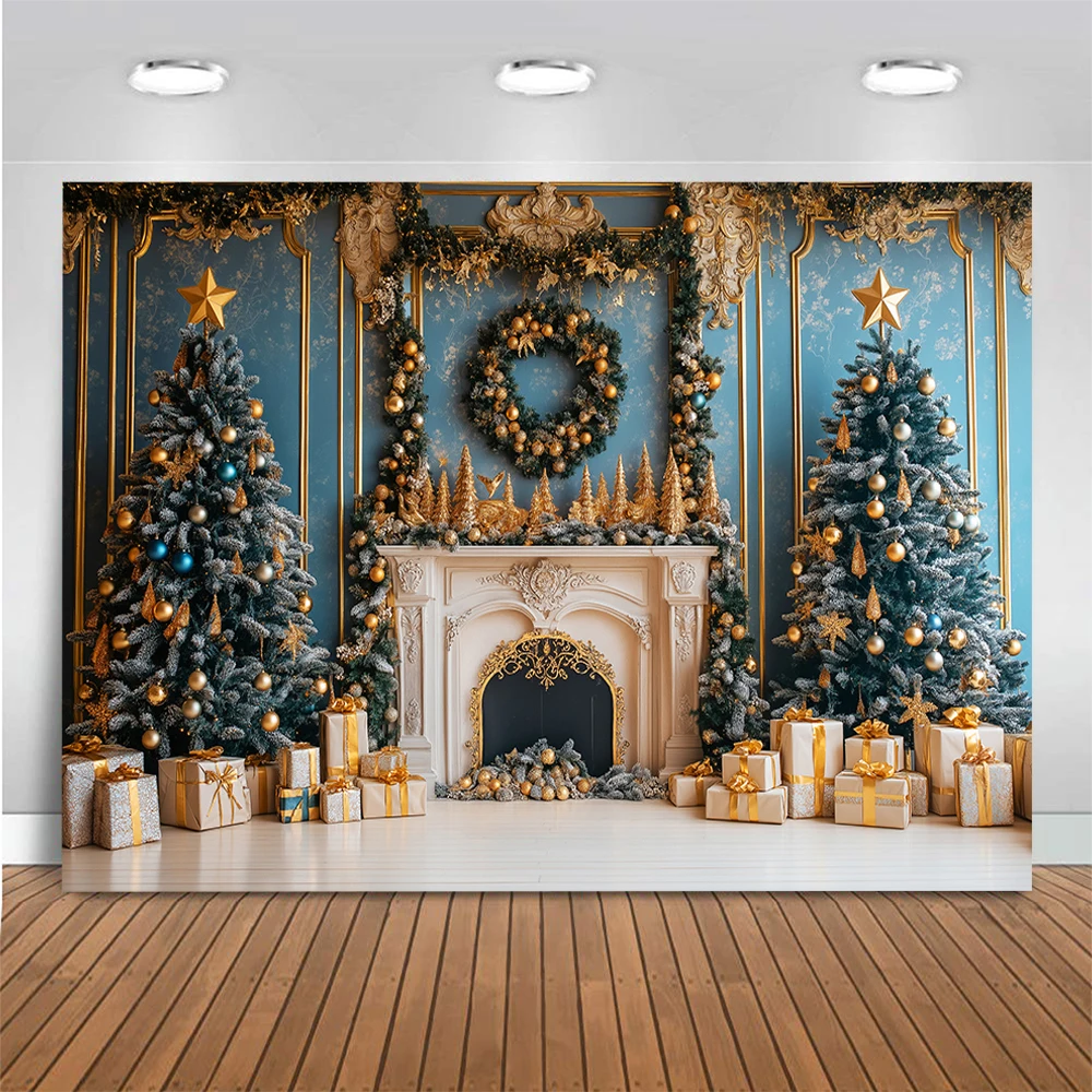 عيد الميلاد الغزلان الموقد خلفيات للتصوير الفوتوغرافي الكبار الاطفال صورة التصوير خلفية سانتا غرفة العمل صور استوديو الدعائم #5
