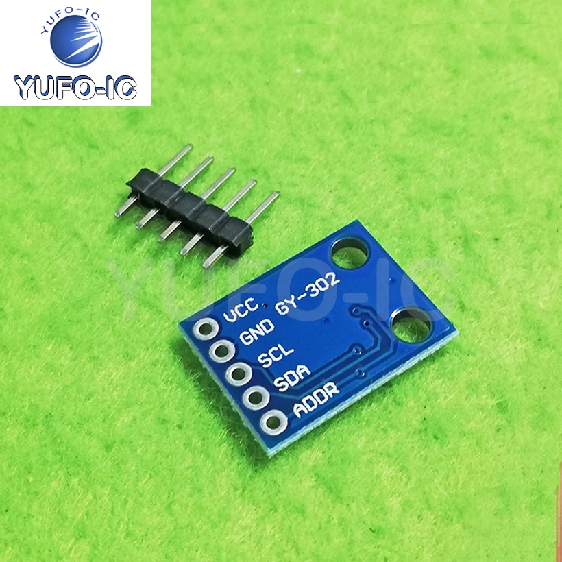 Free Ship 1PCS GY-302 Digital Light Intensity Illumination Sensor Bh1750 FVI Module Code
