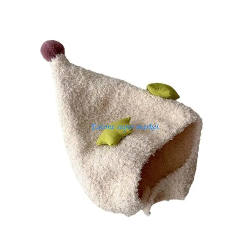 090B Earflap Beanie Cap Boys and Girls الخريف الشتاء قبعة بونيه دافئة للطقس البارد #2