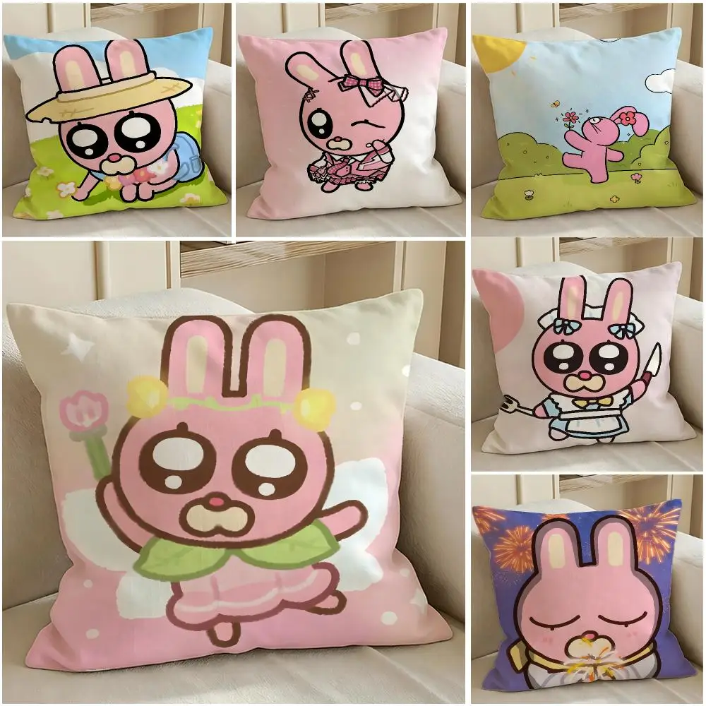 character Xiuzhen Cushion Cover Pillow Short Plush Warm CreamStylel Cushion for Living Room Bedroom Sofa Ideal for Gifting