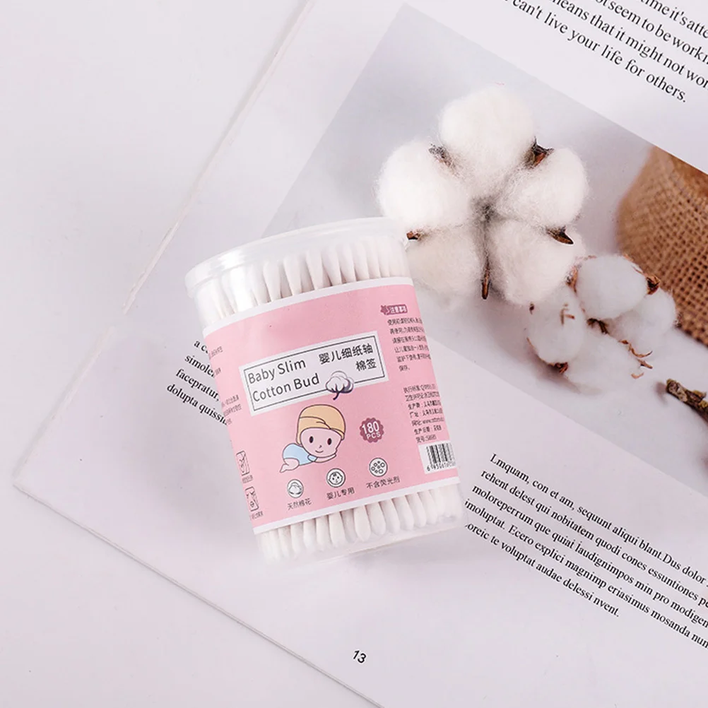 720 قطعة مسحات قطنية لتنظيف الأذن، براعم مكياج متعددة الأغراض للمنزل، أداة تنظيف ناعمة صديقة للبشرة #2