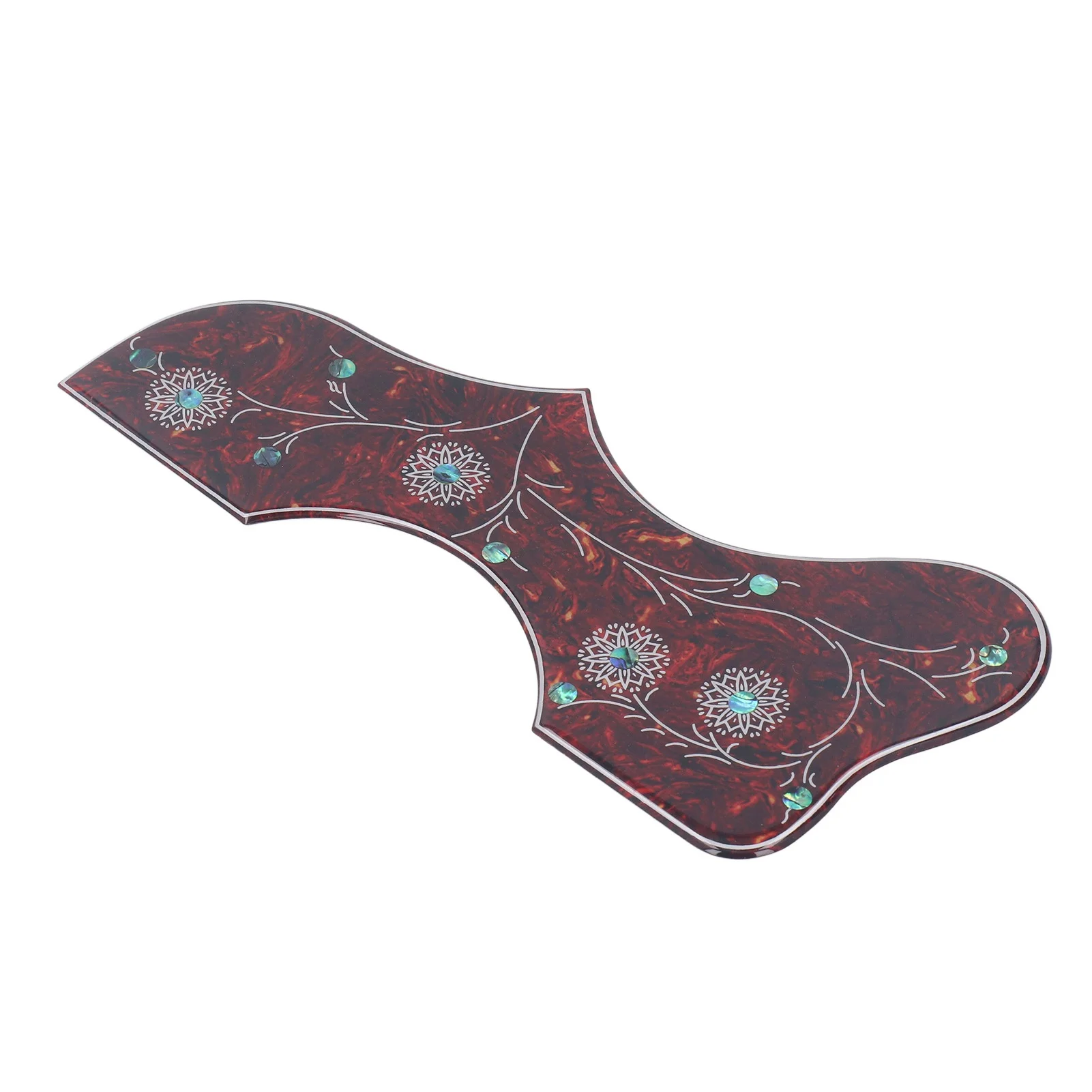 Guitar Pickguard Sticker Impact Scratch Protection 2.5mm Thickness Self Adhesive Sticker Acoustic Guitar Pickup Guard Decoration