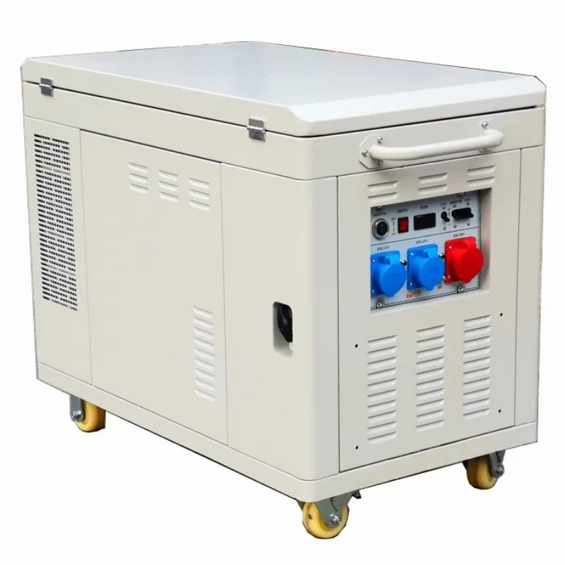 

Hot Sale 50HZ/60HZ 8KW 10KVA Factory Cheap Open Frame / Silent Portable Generator with Air Cooling Engine