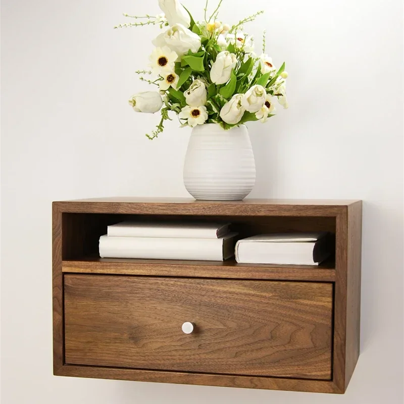 Floating Nightstand Bedroom Bedside Table Dresser Gamer Cabinet Sofa Side Storage Bed Tables Nightstands Nachttisch Hanging Room