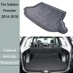 For Subaru Forester SJ 2013 2014 2015 2016 2017 2018 Car Rear Trunk Mat Cargo Liner Boot Floor Tray 3D EVA Carpet Accessories