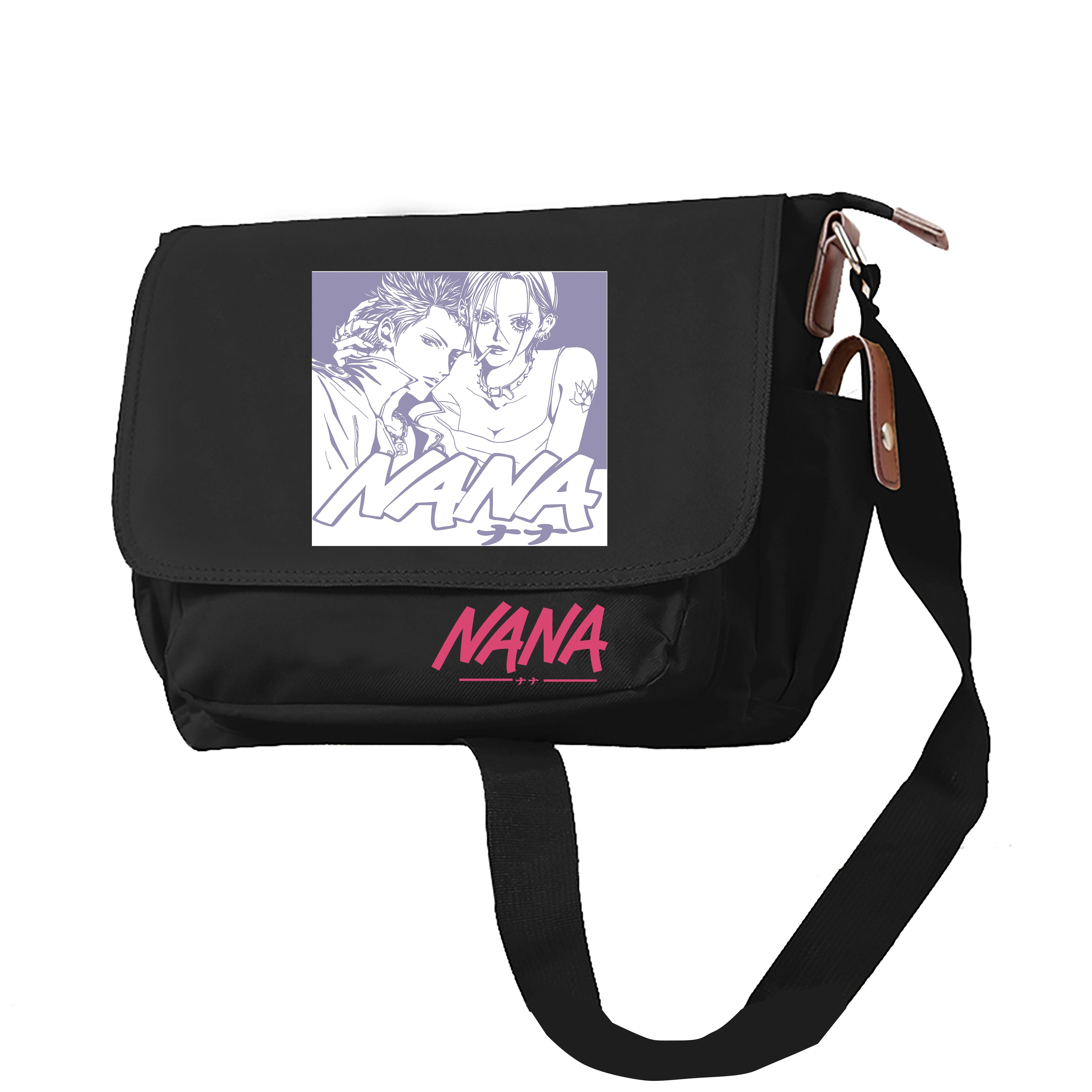 Anime NANA Women Cross bag Cartoon School Bags OXford Bookbag Kawaii Crossbody Bag for Girls Small Messenger Bag Unisex Daypack