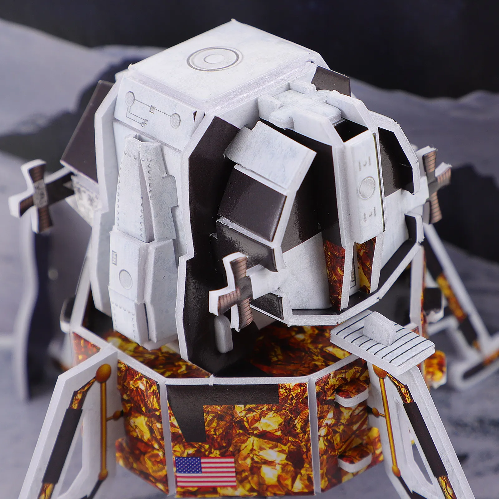 

1Set Kids Spaceship Puzzle 3D Paper Craft Educational Creativity Game Parent Child Interaction Outer Space Spacecraft Puzzle