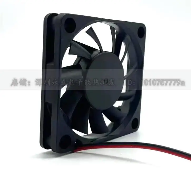 NMB Fan DC 12V 0,25 A 60x60x10mm kipas pendingin Server 2 kawat