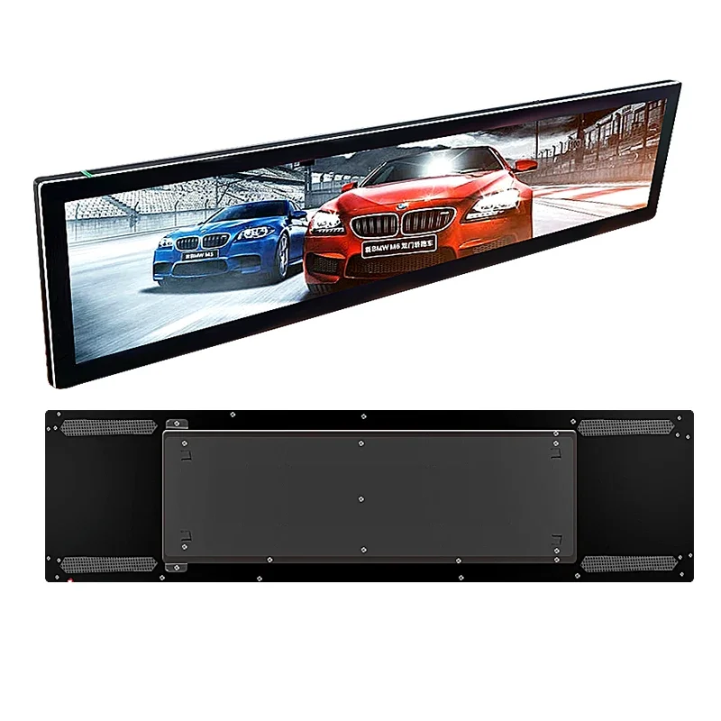 Panel board Ultra slim long size stretch  LCD display screen multi sizes till 86 inch advertising Screen