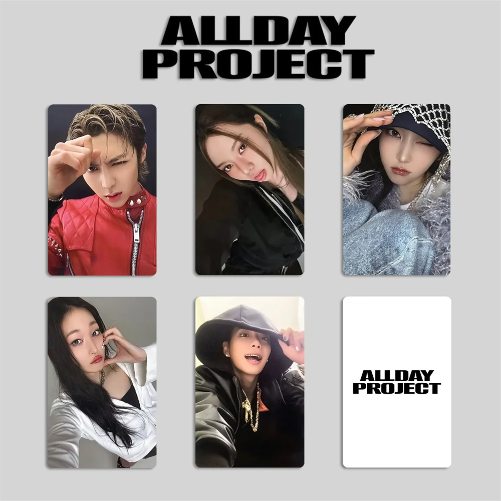 Kpop ALLDAY PROJECT FAMOUS Debut Album Photocards 5/20Pcs/Set Annie Tarzan Bailey Woochan Youngseo YETI Selfie Cards Fans Gift