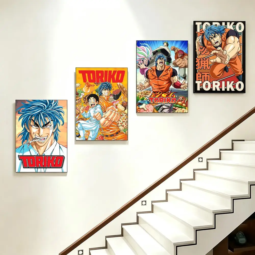 anime Toriko Poster Poster HD  Printing Soothing and Cream Style Home Decor for the Living Room cafes Gift Giving