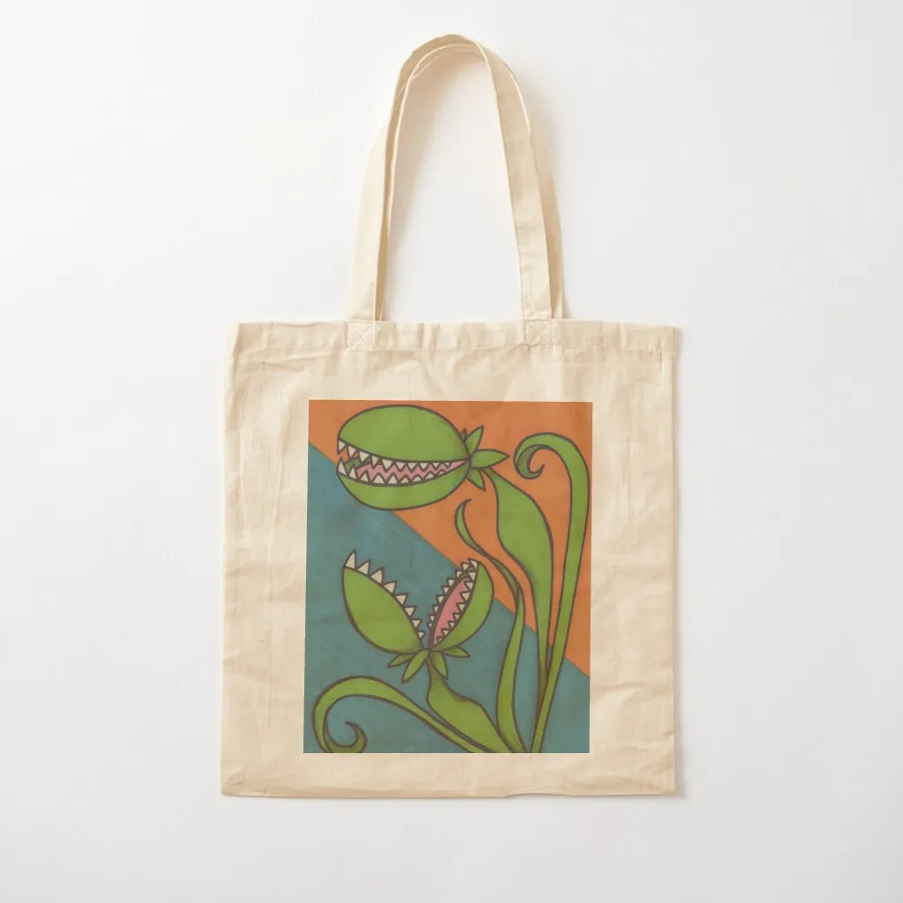 

Fly Trap Tote Bag Gift bags tote bags men bag for beach Canvas Tote Bag