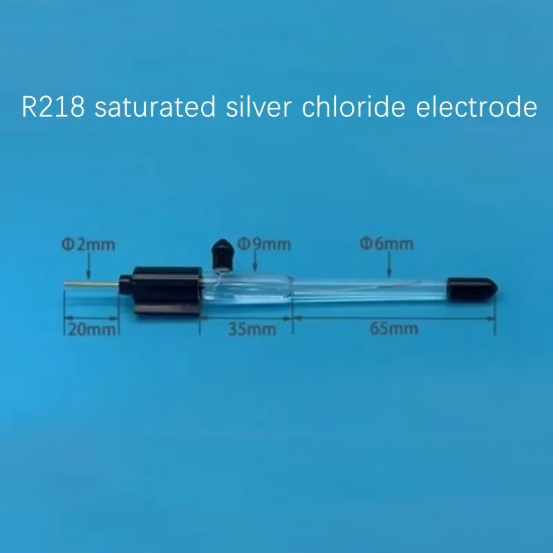 218ag/agcl Silver/silver Chloride Electrode Diameter 6mm Single Salt Bridge Glass Reference Electrode