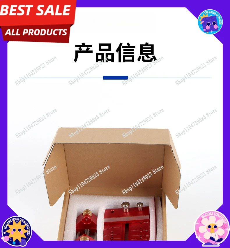 

Woodworking fixed angle sharpener chisel planer manual sharpener fixture aluminum alloy angle sharpener woodworking tools
