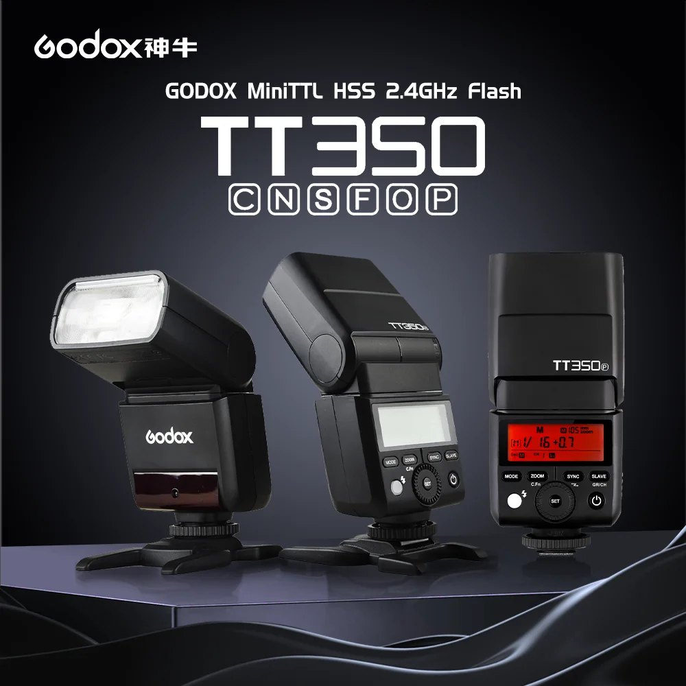 Speedlite Flash External - فلاش GODOX TT350C TTL لكاميرات كانون،