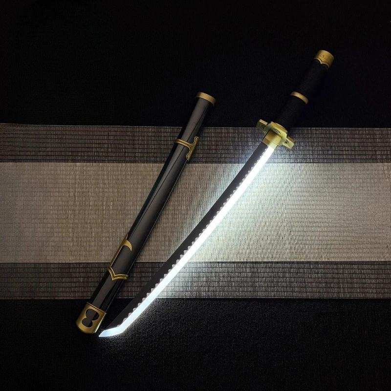 

76cm Zoro Kakashi Tanjiro Night Light Tang Horizontal Laser Sword