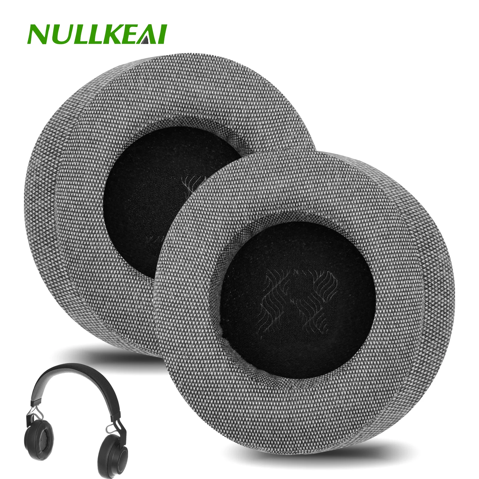 Nullkeai Replacement Ear Cushion for Jabra Move ,25h Wireless Headphone Earpads Earmuffs Sleeve Headband