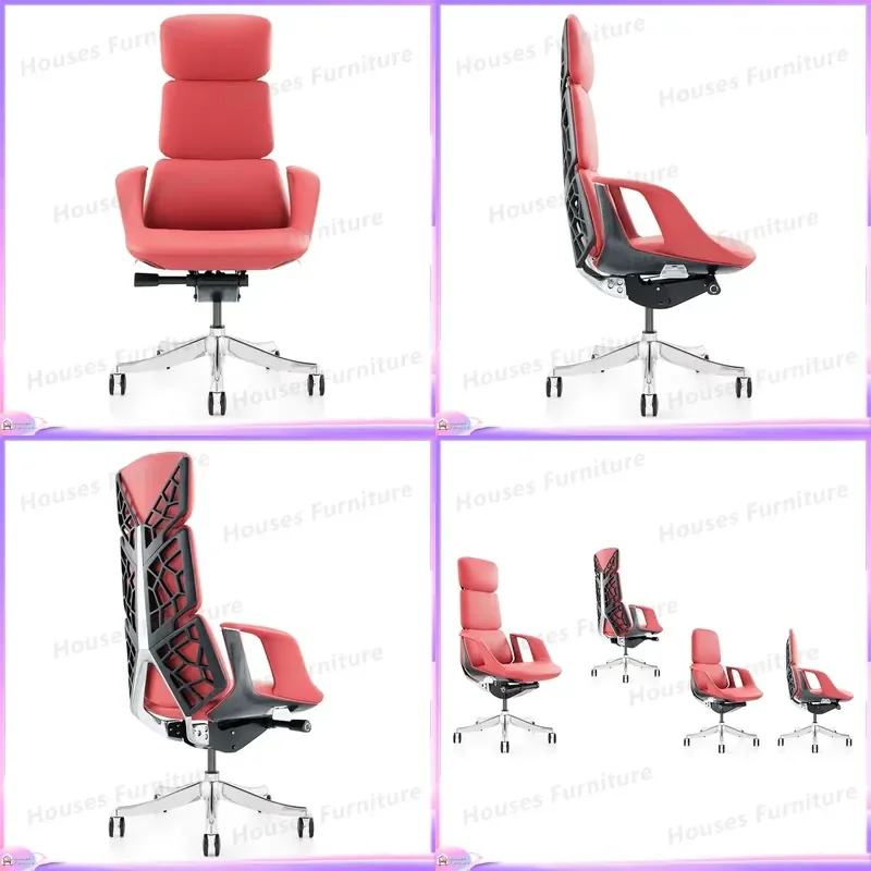 Ergonomic Gaming Chair Leather Racing Style Office Computer Desk Seat Adjustable Swivel Recliner High Back Gamer Chair for
