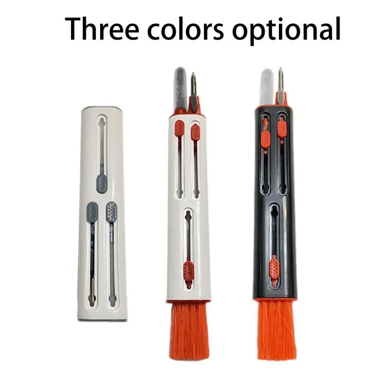 3 In 1 Keyboard Earphone Cleaning Pen For Cleaning Retractable Cleaning Tool Kit With Mechanical Keyboard Cleaner Brush