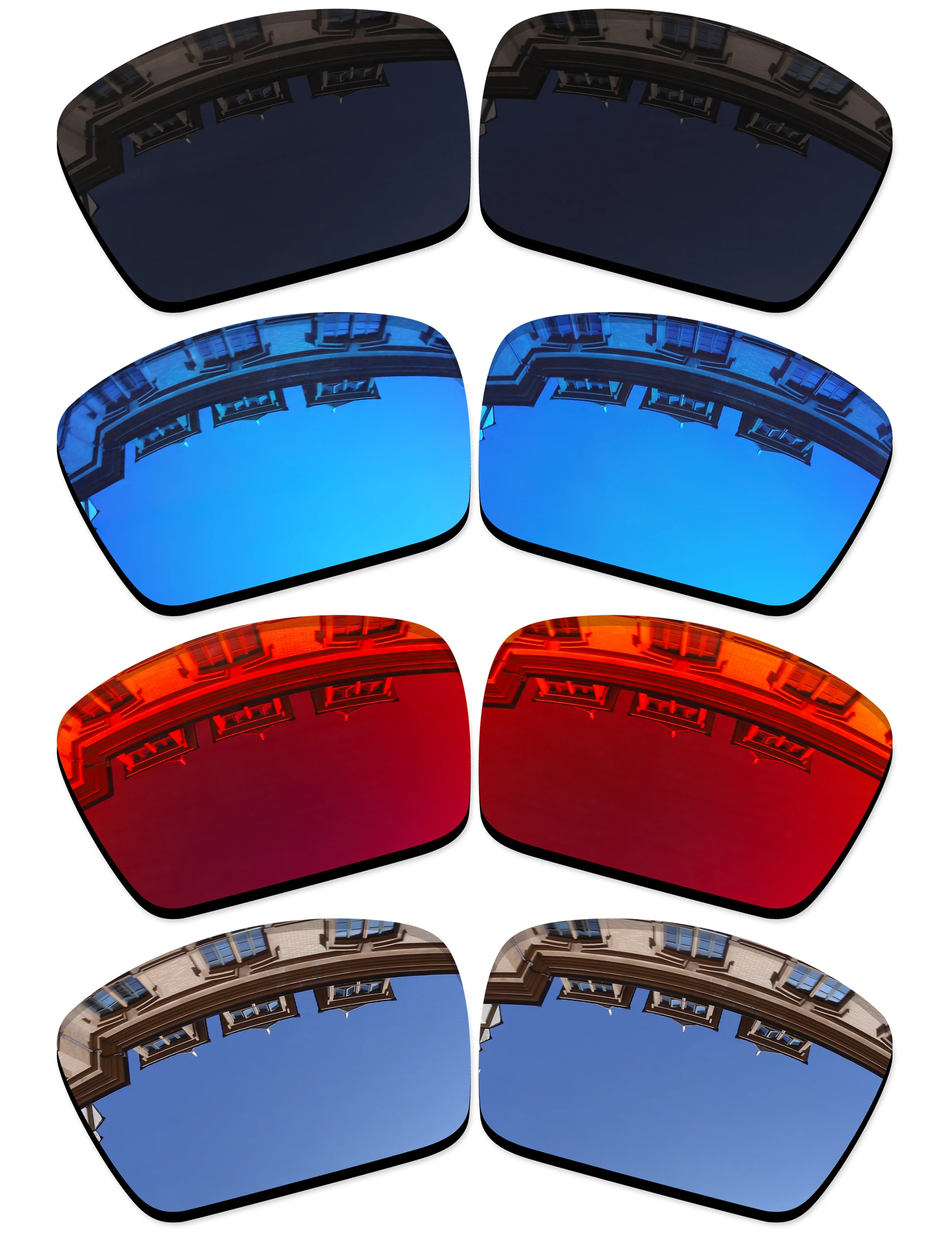 Vonxyz 20+ Color Choices Polarized Replacement Lenses for-Costa Del Mar Bloke 06S9045 Frame