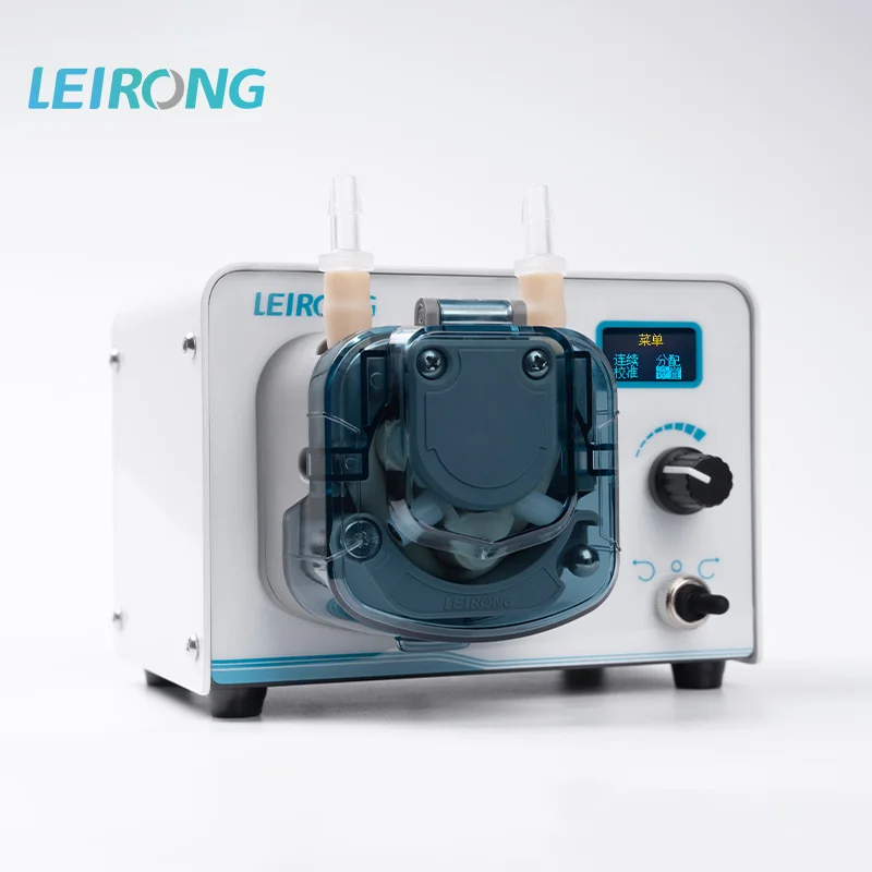 LEIRONG ZP300ST Intelligent Peristaltic Pump with OLED Display Stepper Motor Dosing Pump For Aquarium Lab Water