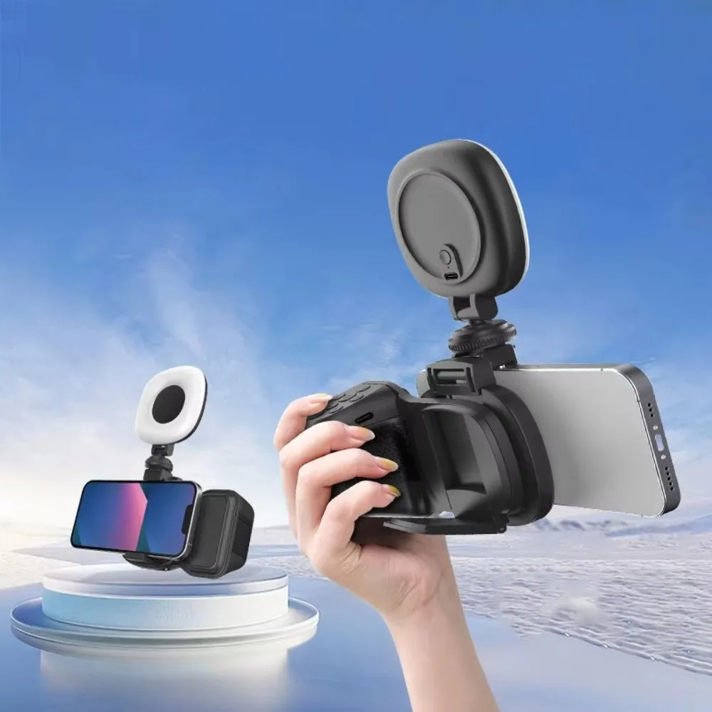 

Phone Bluetooth Handle Stabilizer Handheld Multi-function Vlog Selfie Smartphone Handle Stabilizer Holder Shutter Phone Filming
