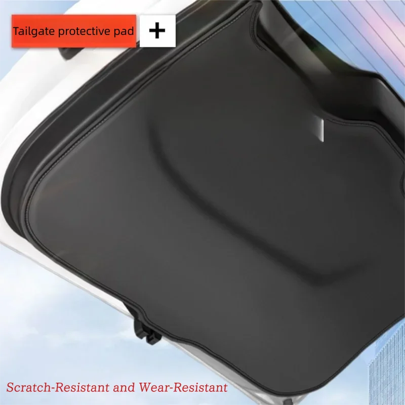For Porsche Panamera 2010 2011 2012 2013 2014-2023 Trunk Cargo Liner Tailgate Anti-Kick Mat Rear Interior Protection Accessories