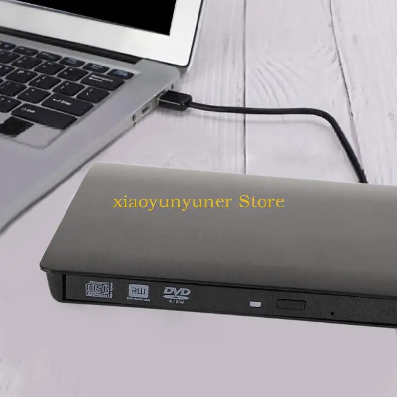 P9JB External ODD HDD DVD CD Player Optical Drive USB 3.0 5Gbps Laptop CD ROM for Burner for Laptop Desktop PC