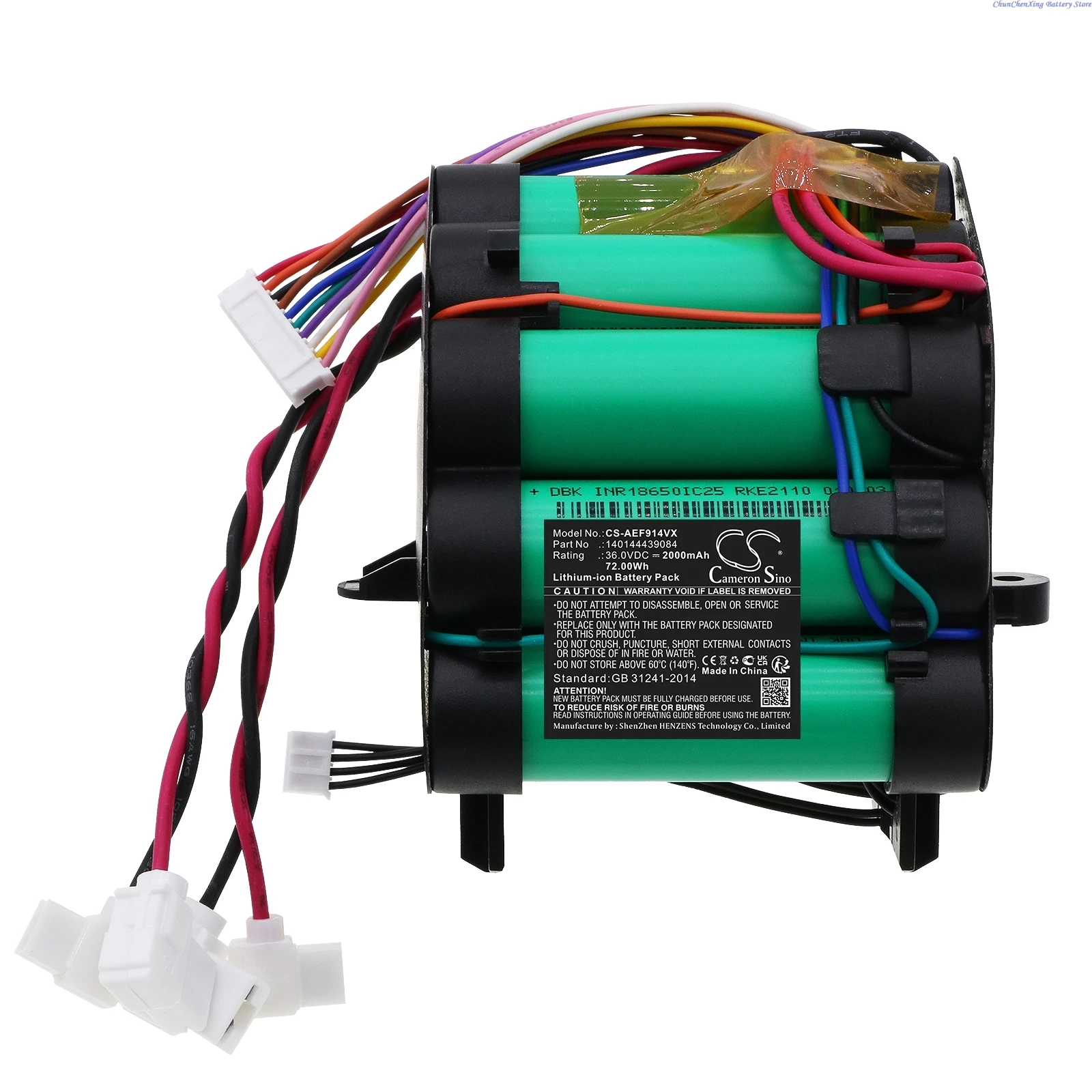 Bateria próżniowa Cameron Sino 36.0V 2000mAh/3000mAh 140144439084 dla Electrolux Pure F9, PF9, PF91-6BWF, Pure F9 FlexLift +Narzędzie