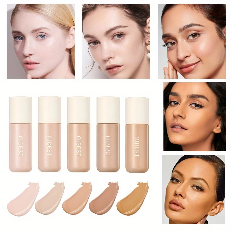 

Liquid foundation is sweat-proof and not easy to take off makeup, oil control concealer