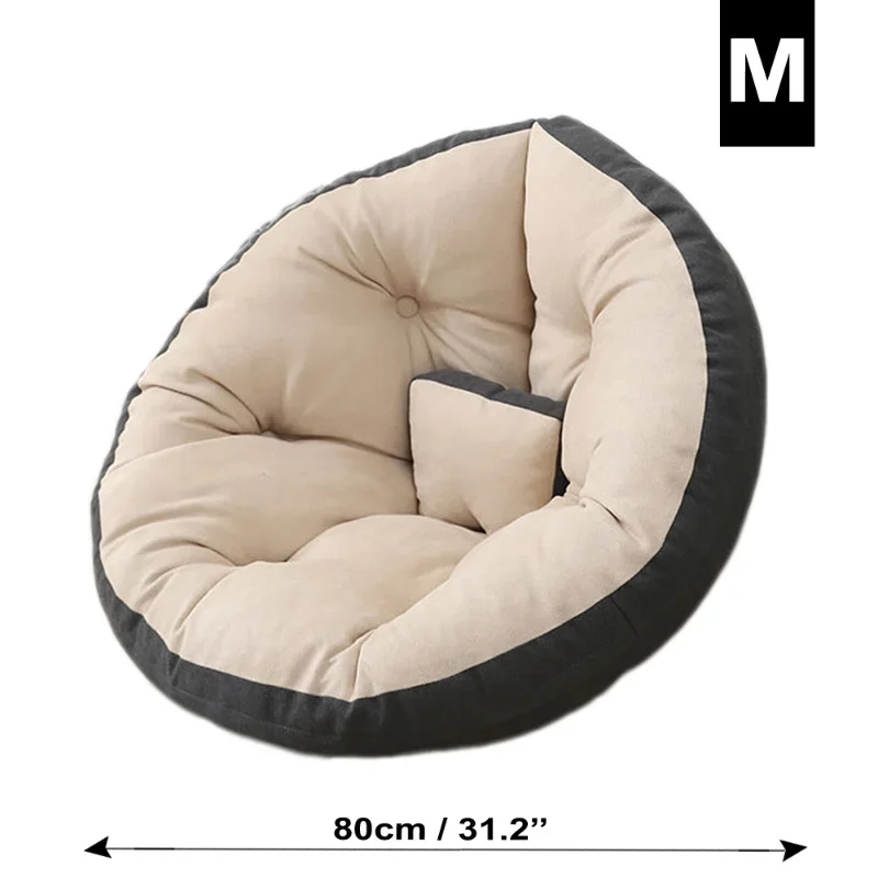 Kursi Bean Bag dewasa, dengan pengisi multi-fungsi Sofa malas lipat Gaming alas kasur Futon kursi malas dekorasi nyaman image 6