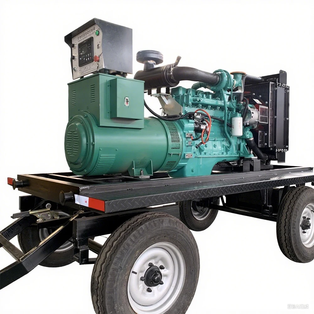

10kW to 3000kw Mobile Trailer Type Generator Set Standby Genset for Temporary Event Power Supply