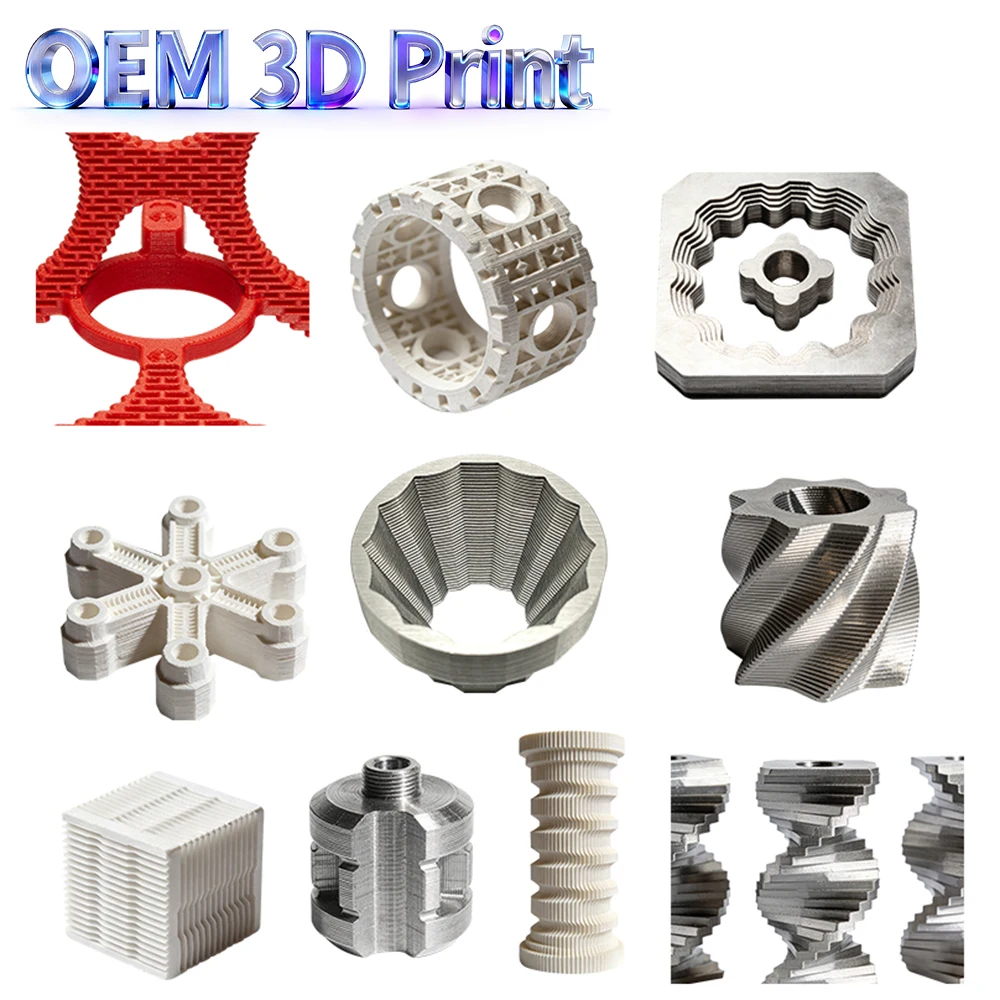 OEM Metal 3D Printing Services — High-Precision, Complex Components Metal/Plastic Factory-Direct Supply  Rapid Prototyping