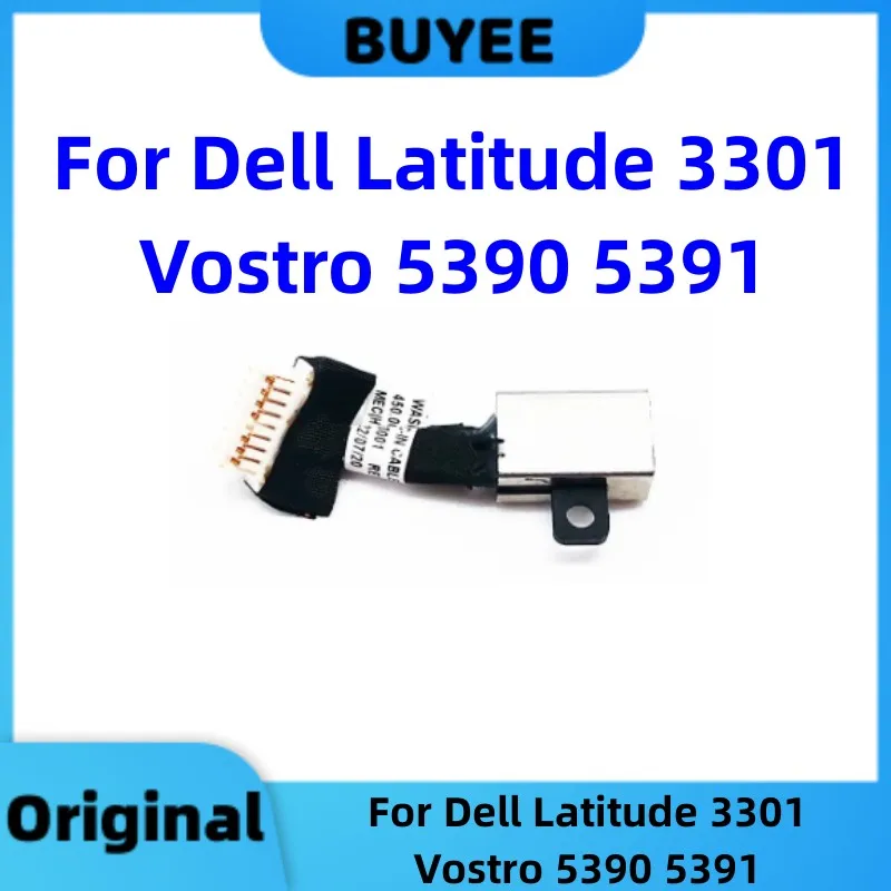 

Original For Dell Latitude 3301 Vostro 5390 5391 DC Power Jack Interface Charging Port 04K41T