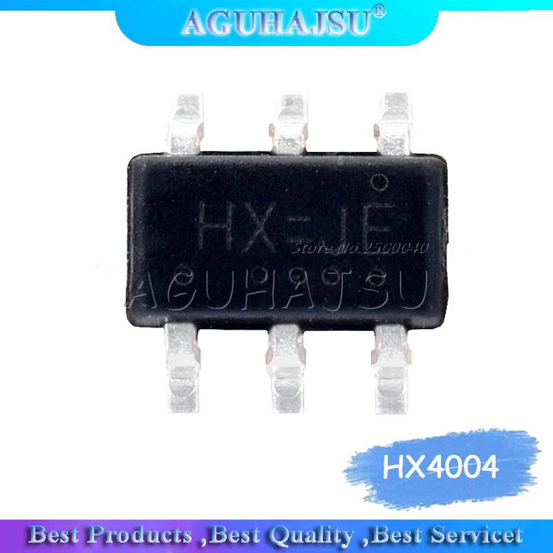 10PCS HX4004 HX4004-MF HX4004A-MF HX-JE SOT23-6