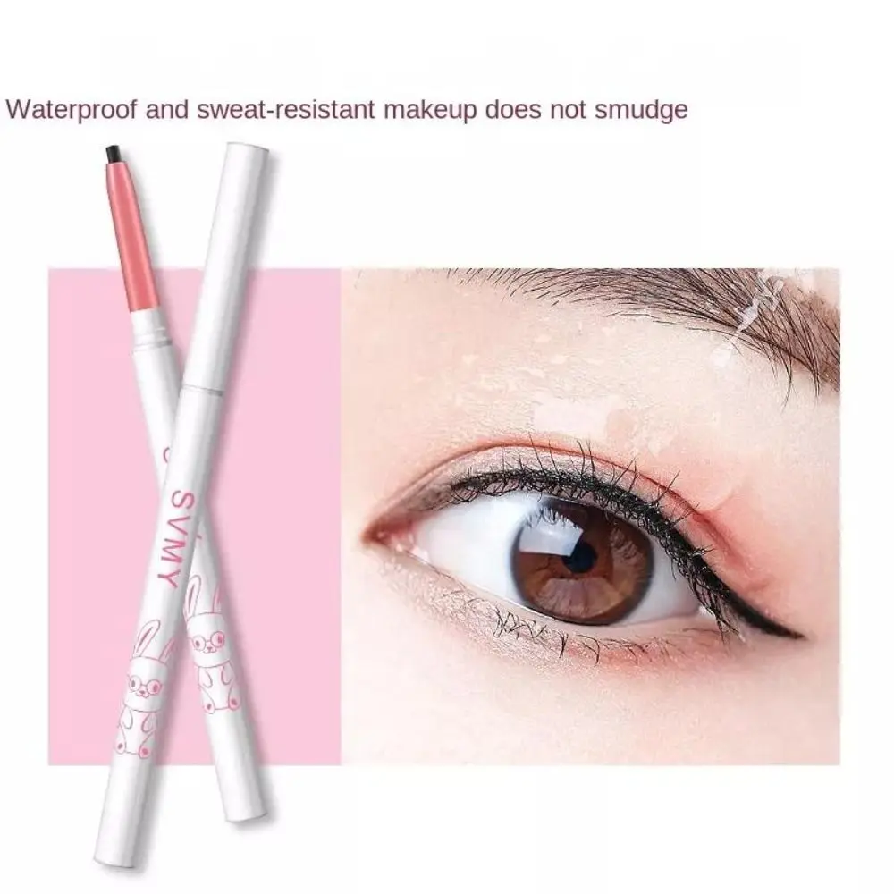 Eyeliner Potlood Natuurlijke Niet-Smudge Cosmetica Waterdichte Oogmake-Up Tool Eyeliner Gel Potlood Liggend Zijdeworm Potlood Eyeliner Pen