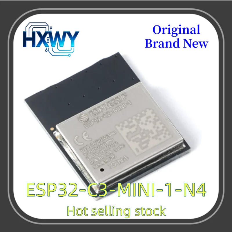 (2/20pieces) ESP32-C3-MINI-1-N4 ESP32C3 QFN-32 Microcontroller New Electronic Parts Fast Delivery High Quality In Stock