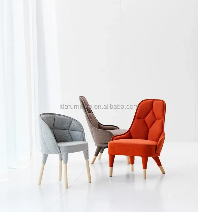 Commercial Restaurant Furniture Modern Fabric Upholstered Chair Design Emily Chair Nordic Custom Restaurant Furniture Chair