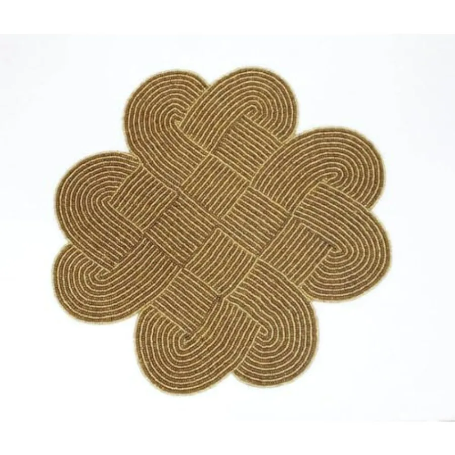 

Подставки для столовых приборов ручной работы с узлом | Золото и бронза | Набор из 2-х шт.